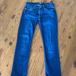 7 For All Mankind Kimmie Straight size 27